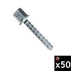 Simpson Strong-Tie 3/8 Inch x 2-3/4 Inch Carbon Steel Threaded Rod Hanger 50 Pieces, small image number 1