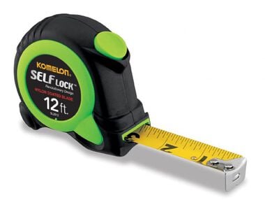 Komelon 12' x 5/8in Self-Lock Tape Measure