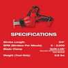 Milwaukee M18 HACKZALL Reciprocating Saw (Bare Tool), small image number 3