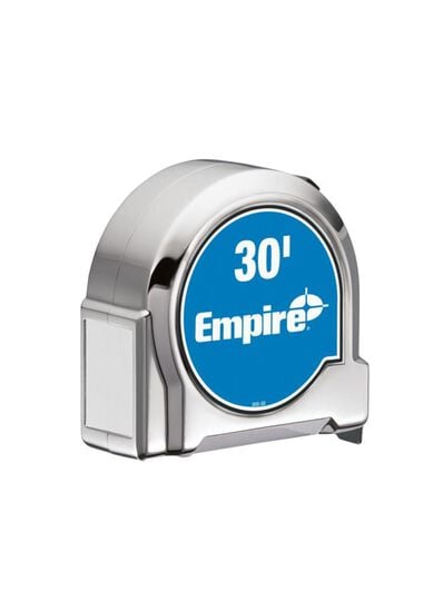 Empire Level 30 Ft. Chrome Tape Measure, large image number 0