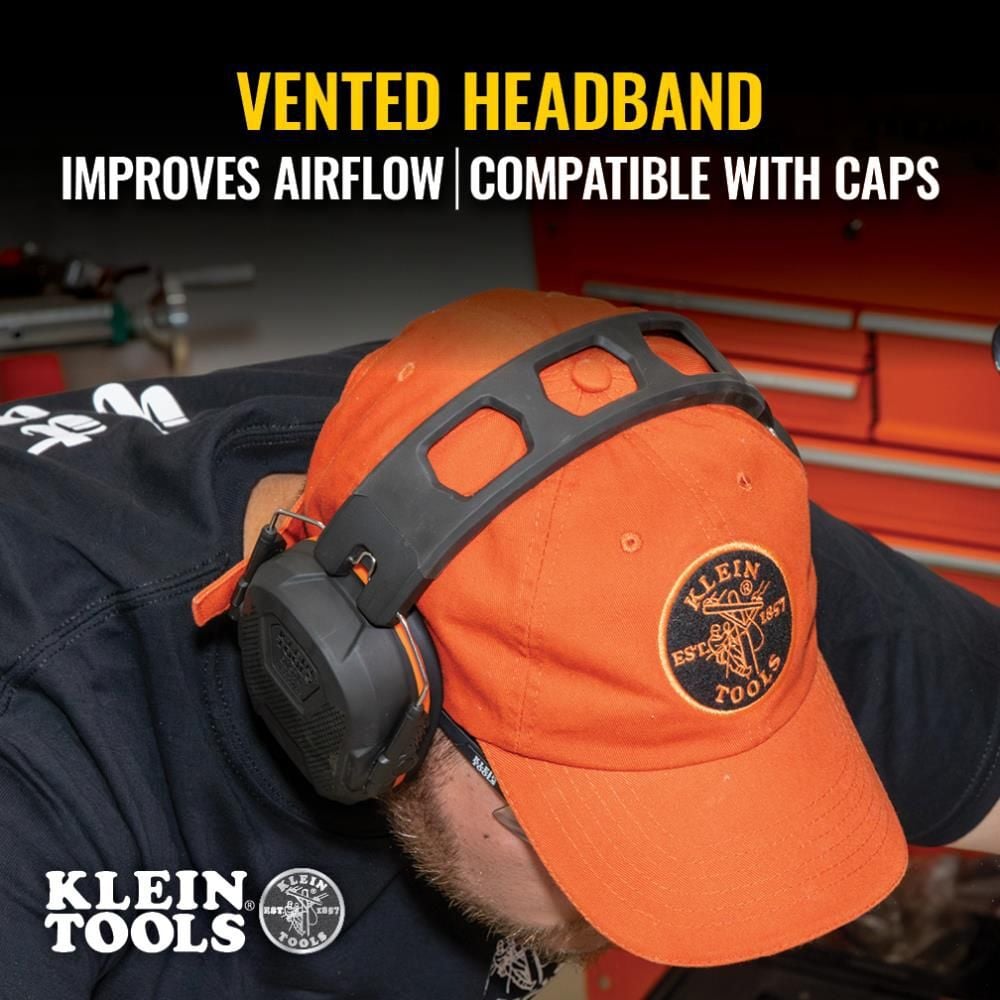 Klein Tools Slim Over-The-Head Ear Muffs, large image number 3