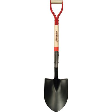 True Temper Round Point Shovel with Open-Back Dual Rivet and D-Grip, large image number 0