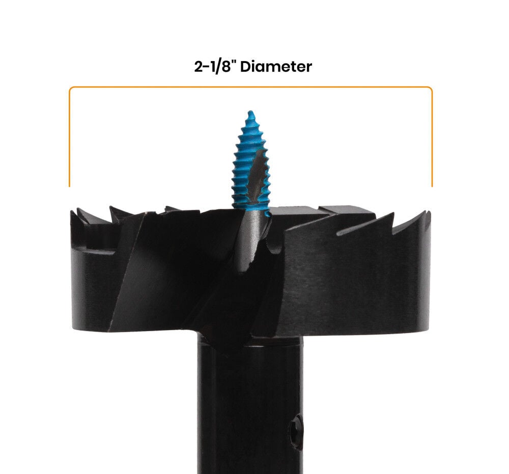 Spyder 2-1/8 Inch Self-Feed Drill Bit, for Woodworking, large image number 6