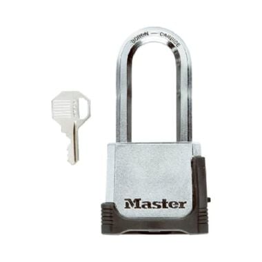 Master Lock Magnum Padlock 2in Steel Dual Ball Bearing Locking 1pk, large image number 0