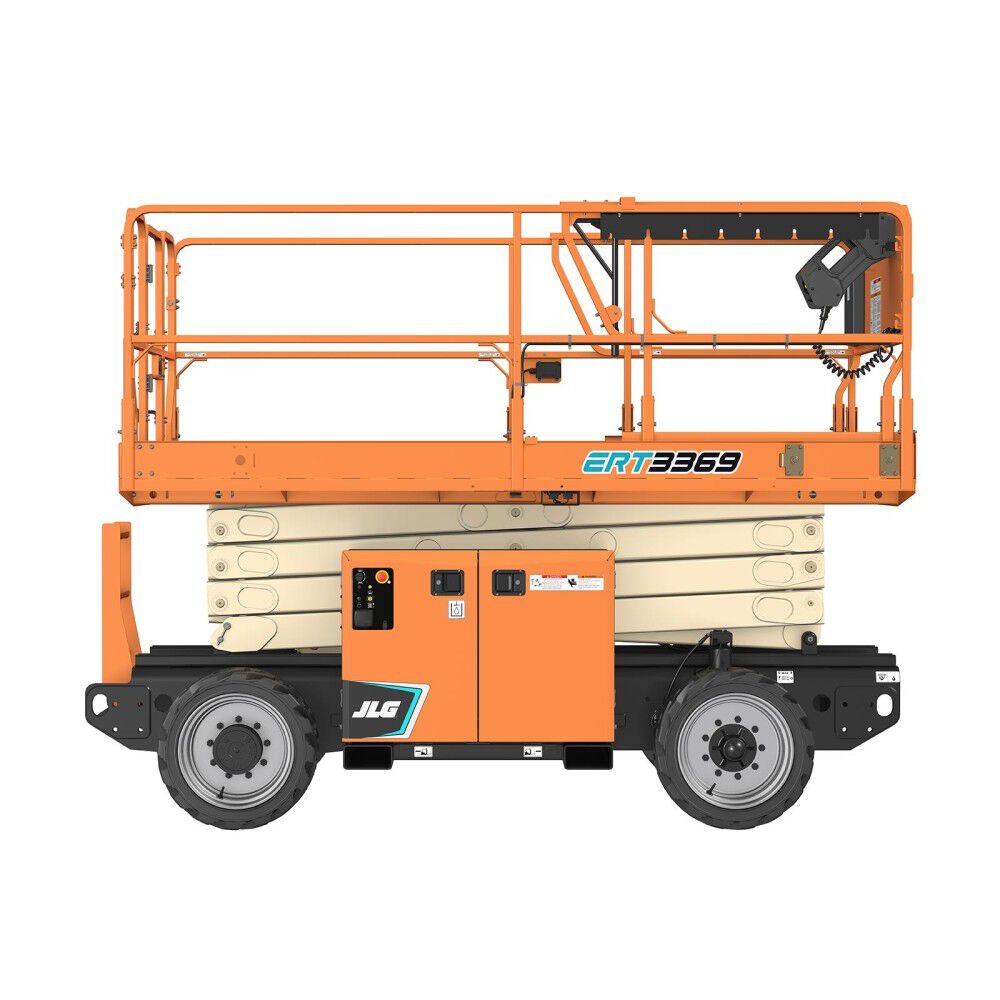 JLG 33' Rough Terrain Scissor Lift 4.5kW Electric Powered
