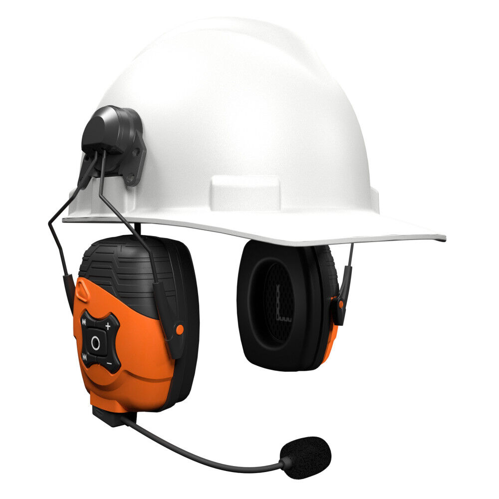 ISOtunes Link 2.0 21 dB NRR Bluetooth Enabled Helmet Mount Earmuff, large image number 3