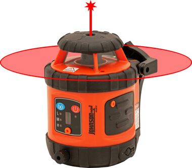 Johnson Level Self-Leveling Horizontal Rotary Laser Level