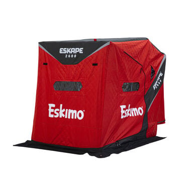 Eskimo Eskape 2600 Ice Fishing Shelter with Two Side Doors, large image number 0