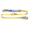 Werner 6ft DeCoil Tie-Back Single Leg Lanyard (DCELL Shock Pack Snap Hook 1in Web), small