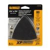DEWALT Mesh Oscillating Triangle 80 Grit 5pk, small image number 2