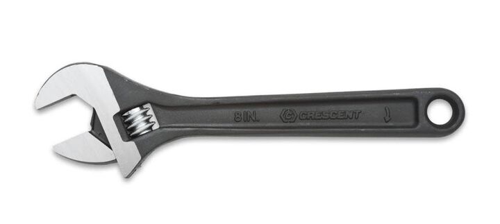 Crescent Adjustable Wrench Black Oxide 8 In.