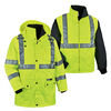 Ergodyne 4-in-1 Hi-Vis Winter Jacket Parka, Small, small image number 1