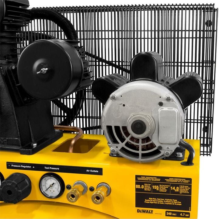 DEWALT 80 Gallon 155 PSI Electric Vertical Air Compressor, large image number 1