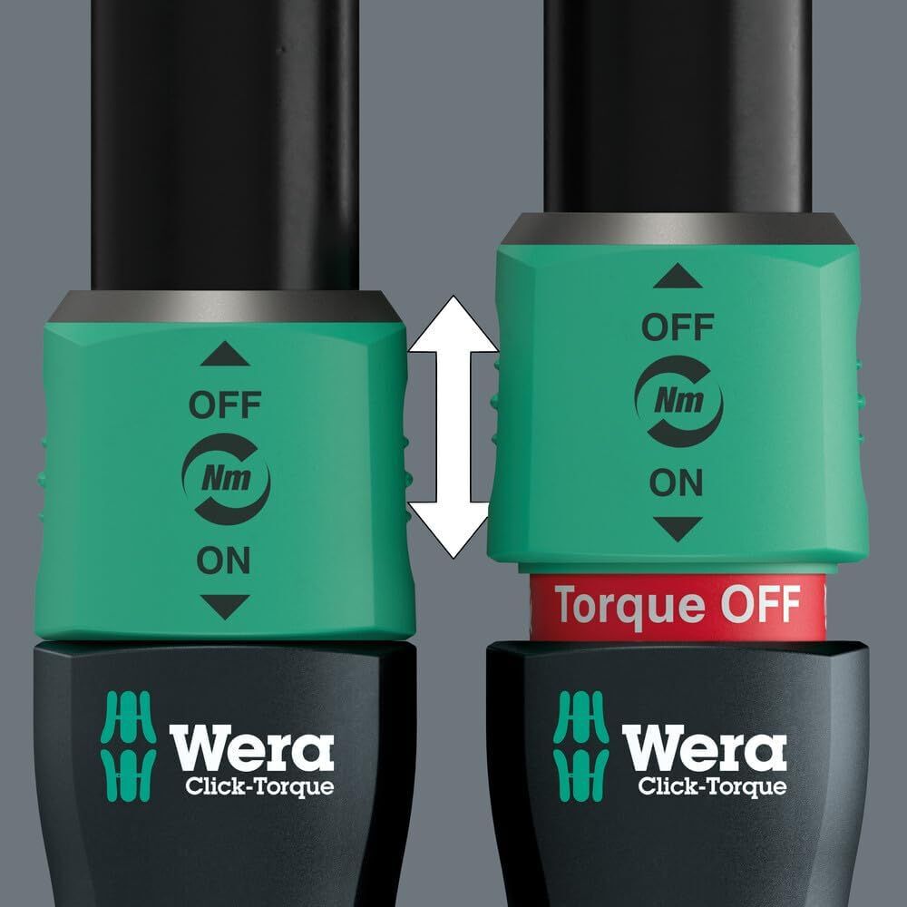 Wera Tools Click-Torque Lock C 3 40-200 Nm Adjustable Torque Wrench, large image number 3