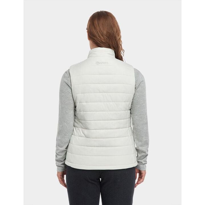 ORORO Womens Off-White Classic Heated Vest Kit Small, large image number 5