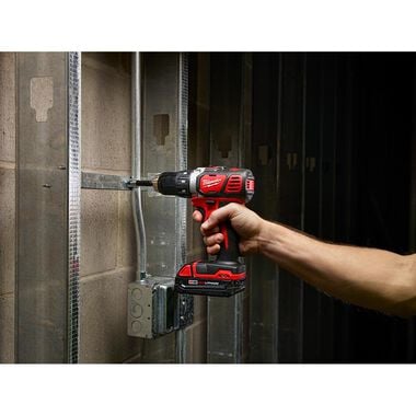 Milwaukee M18 Compact 1/2 In. Drill Driver Kit with Compact Batteries, large image number 3