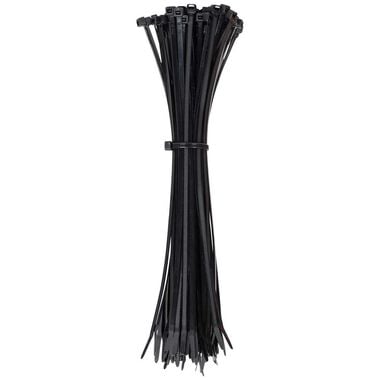 Klein Tools Cable Ties 11.5in Black 100pk, large image number 0