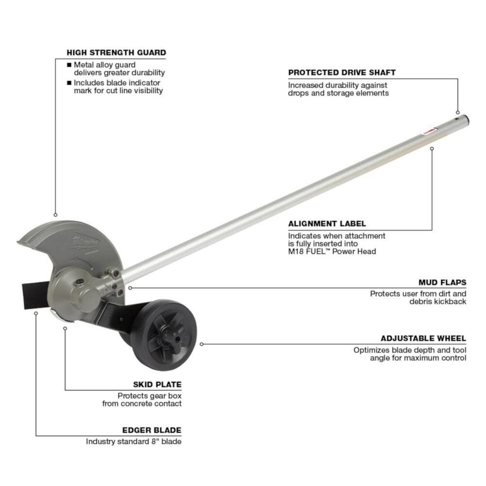 Milwaukee M18 Fuel Quik Lok Edger Attachment 49 16 2718 Simolary simolary.com 7