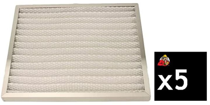 JET AFS-2ESF Washable Electrostatic Outer Air Filter for AFS-2000 Pack of 5