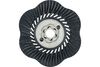 Pferd COMBICLICK Backing Pad, Medium Hardness, 4-1/2 Inch Diameter, 5/8-11 Thread, small image number 1
