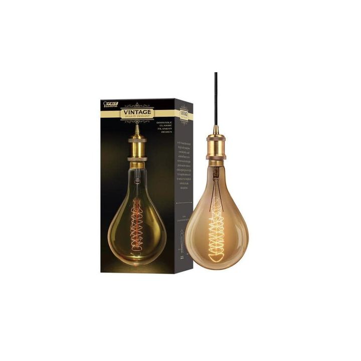Feit Electric 60W PS52 Incandescent Bulb with Pendant 1pk, large image number 2