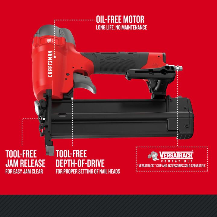 CRAFTSMAN Brad Nailer 18 Gauge, large image number 1