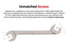 Tekton Angle Head Open End Wrench Set, Modular Organizers, (6-32 mm), small image number 5