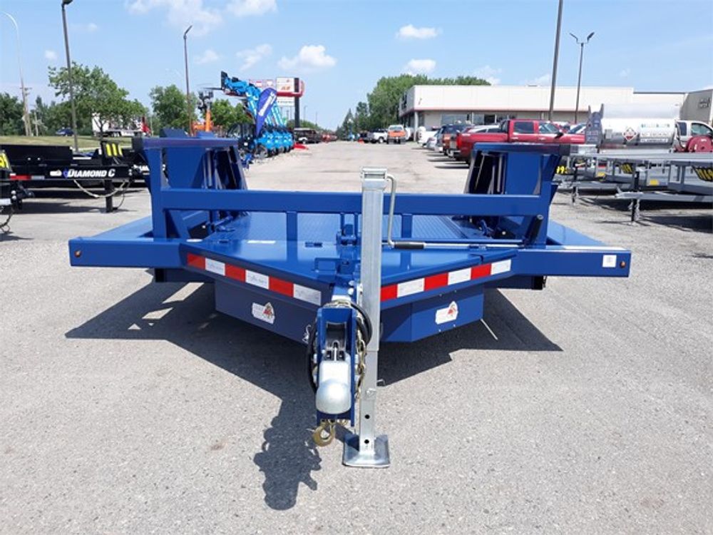 Air-Tow Trailers 12 Ft. Drop Deck Flatbed Trailer 75 Inch Deck Width - 5500# Capacity, large image number 11