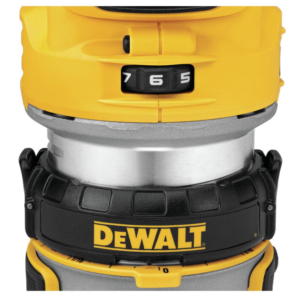 DEWALT Promotional 1/4-in Variable Speed Brushless Fixed Cordless Router (Bare Tool), large image number 2