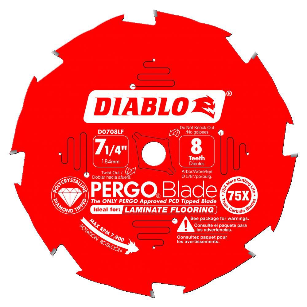 Diablo Tools PERGO Circular Saw Blade PCD Laminate Flooring