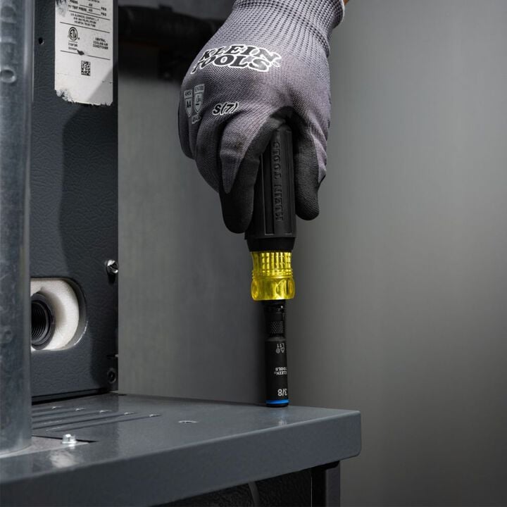 Klein Tools KNECT Impact-Rated HVAC Screwdriver/Nut Driver 11-in-1, large image number 9