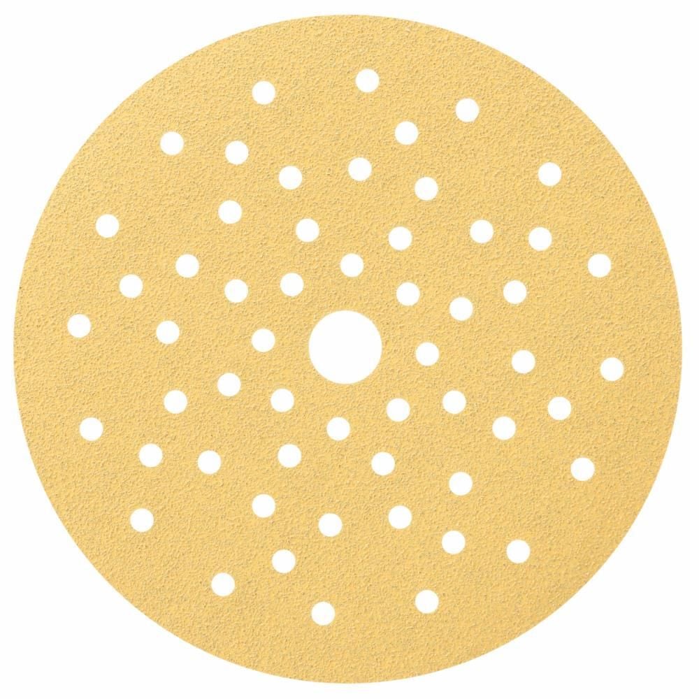 Bosch Multi Hole Hook and Loop Sanding Discs 80 Grit 6in 5pc, large image number 1