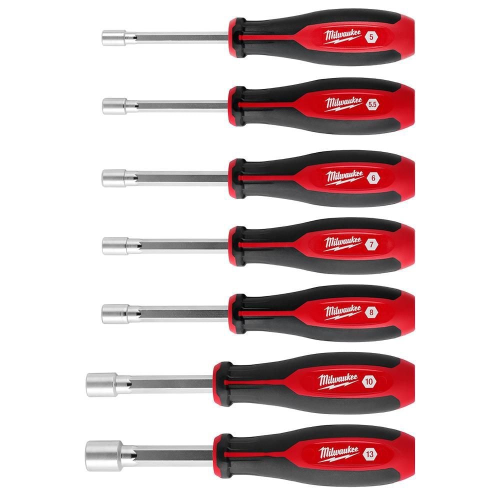 Milwaukee Metric HollowCore Magnetic Nut Driver Set 7pc, large image number 1
