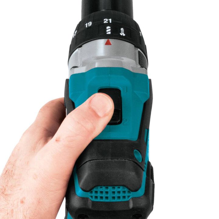 Makita 18V LXT Lithium-Ion Cordless 1/2 Inch Driver Drill (Tool only) & Impact GOLD 14 Pc. Titanium Drill Bit Set Bundle, large image number 8