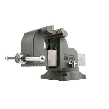 Wilton Shop Vise 8 In. Jaw Width 8 In. Jaw Opening 4 In. Throat Depth, large image number 0
