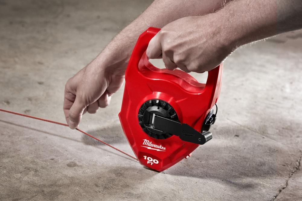 Milwaukee 100 Ft. Extra Bold Large Capacity Chalk Reel, large image number 3