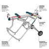 Bosch Gravity-Rise Miter Saw Stand with Wheels, small image number 2
