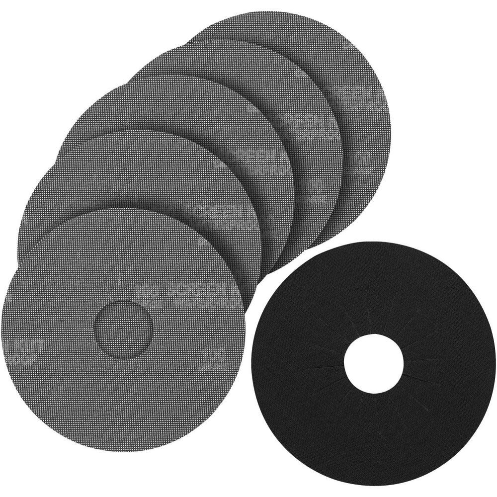 Porter Cable 9 In. 180 Grit Hook & Loop Discs (5), large image number 1