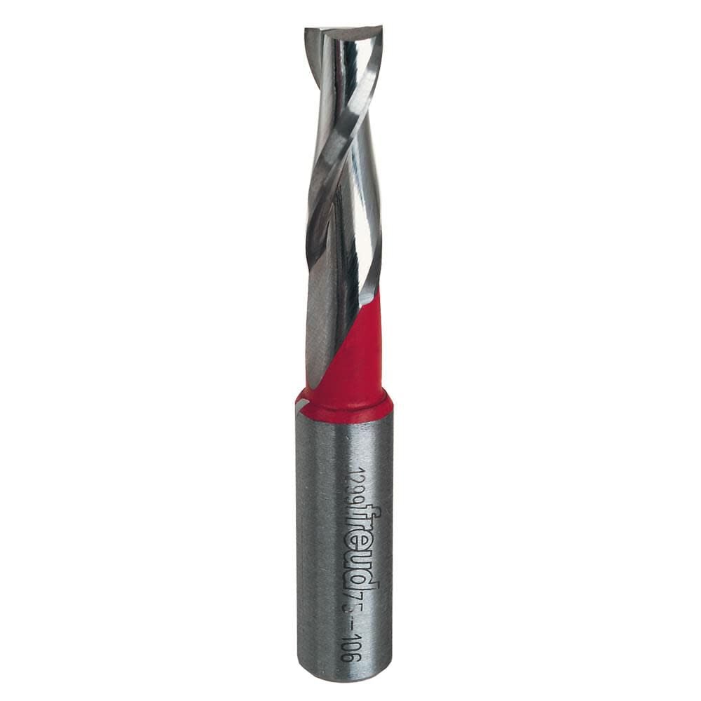 Freud 3/8 Inch Diameter Up Spiral Bit with 1/2 Inch Shank, large image number 1