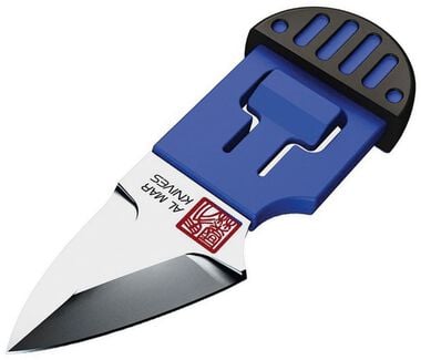 AL MAR Knives 1.3in Stinger Keychain Fixed Knife, Blue