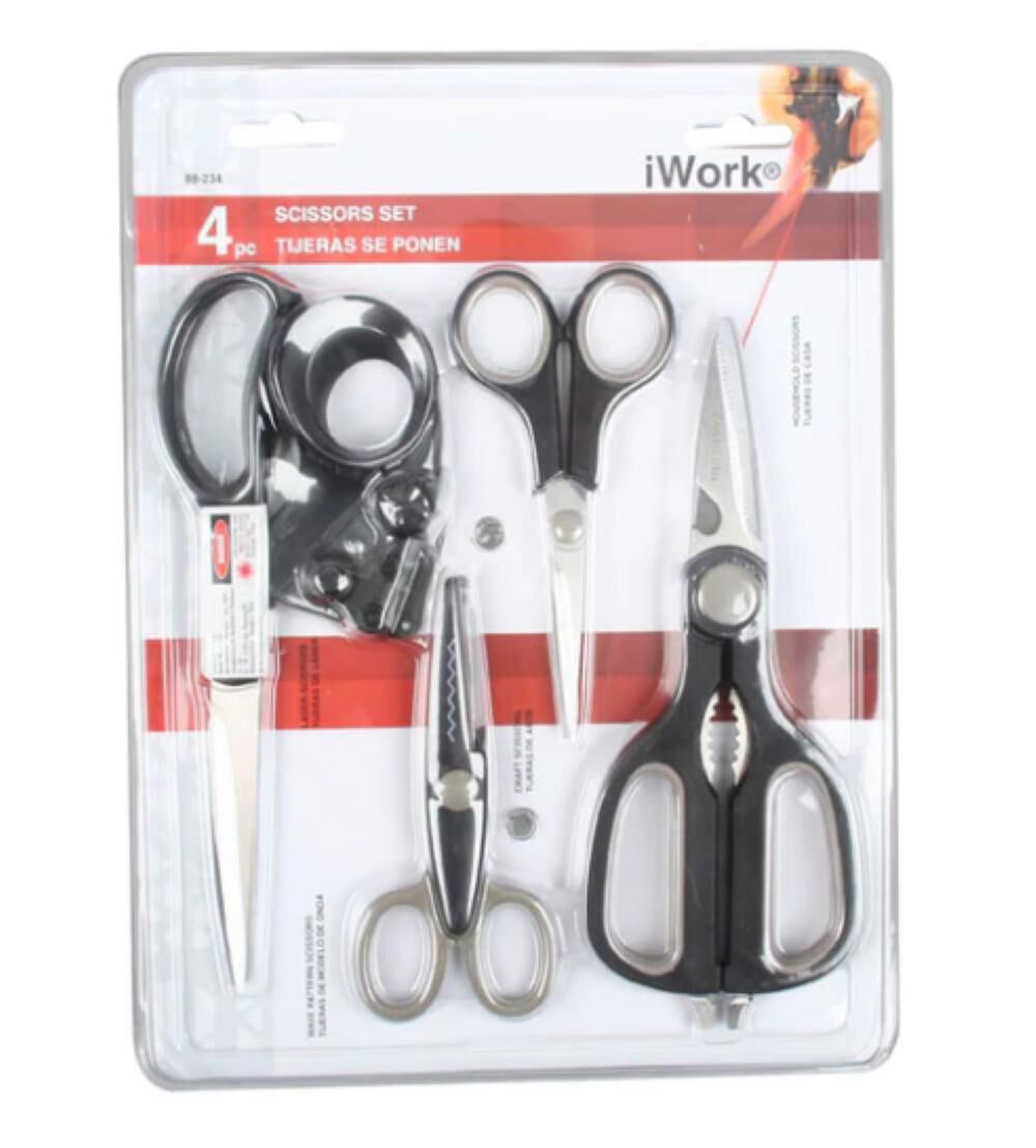Olympia Scissors Set 4pc - 88-234