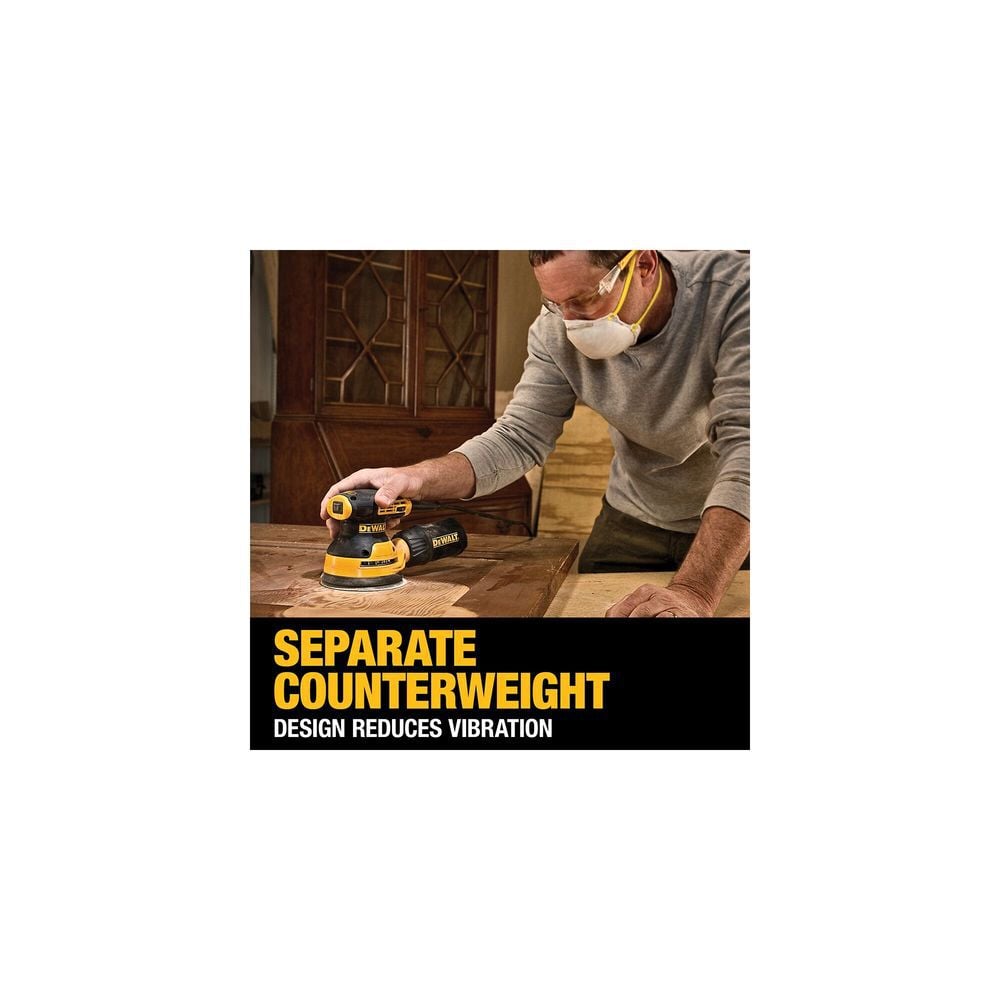 DEWALT Random Orbit Sander Variable Speed 5in, large image number 8