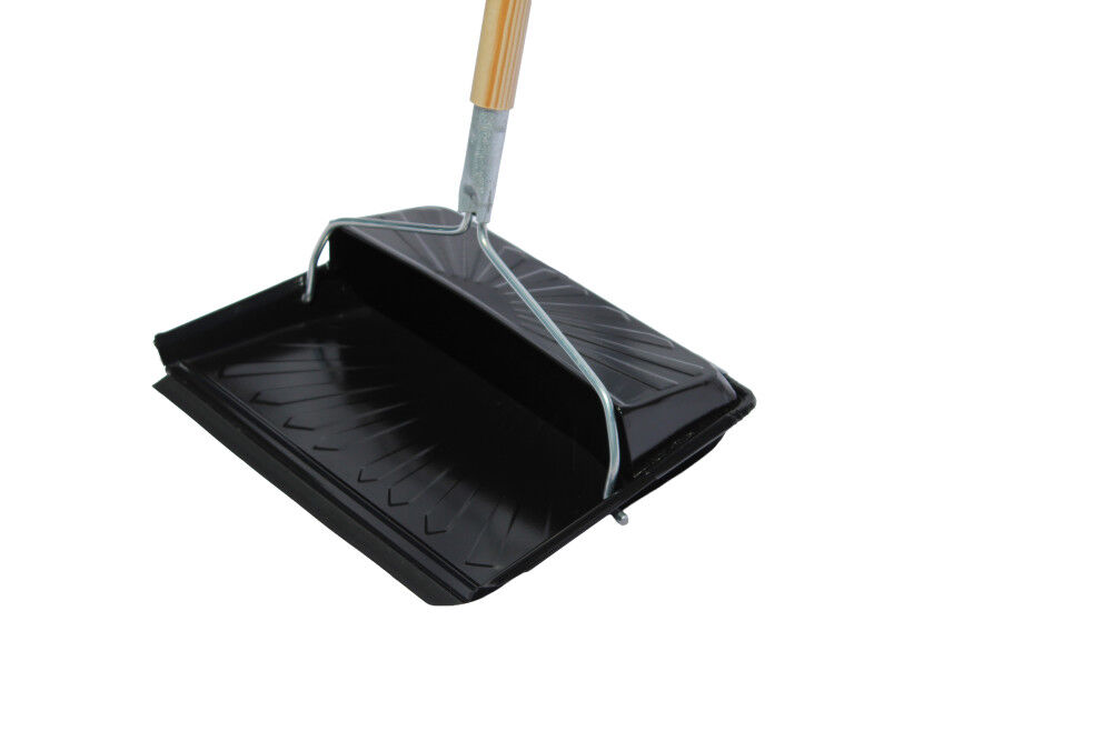 Fulton Corporation Heavy Duty Dustpan with Wooden Handle, large image number 2