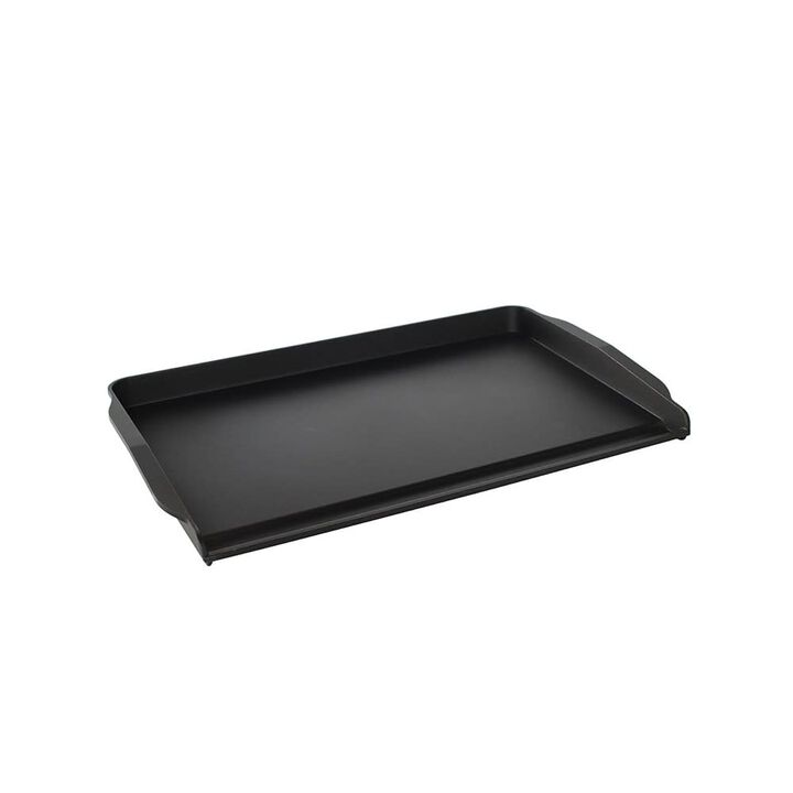 Nordic Ware Cast Aluminum Double Burner Backsplash Stovetop Griddle
