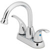 Oakbrook Coastal Bathroom Sink Faucet Two Handle Chrome, small image number 1