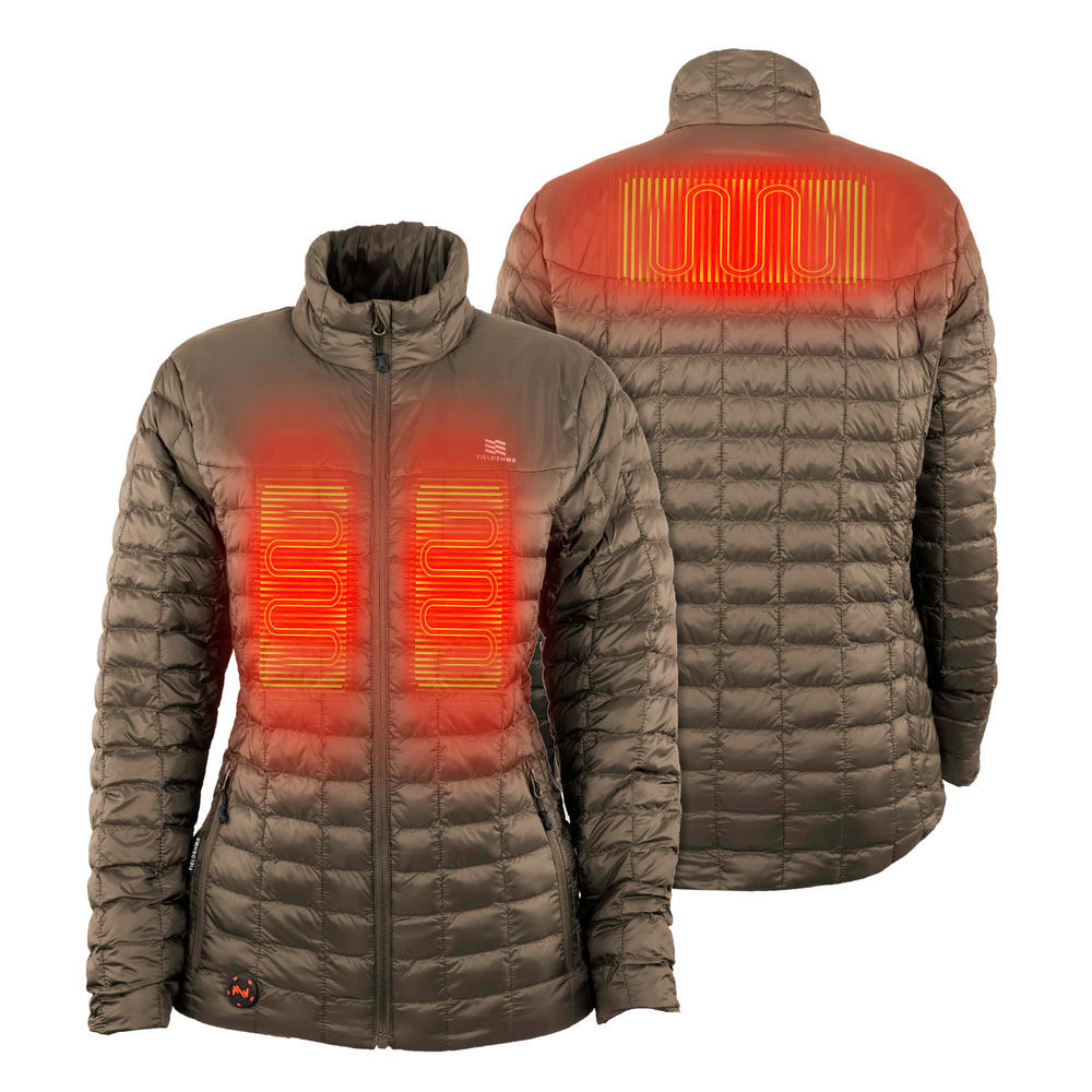Mobile Warming Backcountry Jacket Womens 7.4V Morel Size Medium - MWWJ04340321