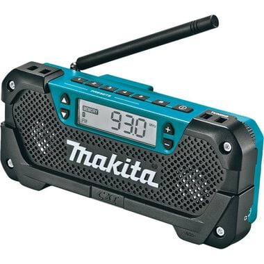 Makita 12 Volt CXT Lithium-Ion Cordless Compact Job Site Radio (Bare Tool), large image number 0