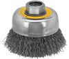 DEWALT 5 In. x 5/8 In. to 11 HP .014 Carbon Crimp Wire Cup Brush, small