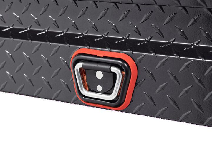 Weather Guard 41in Low Profile Lo-Side Truck Tool Box Aluminum Gray, large image number 7