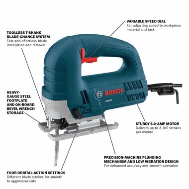 Bosch Top-Handle Jig Saw, large image number 2